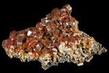 Red Vanadinite Crystal Cluster - Large Crystals #127652-2